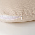 2Pcs/Set Nursing Pillow Cover for Breastfeeding Pillows Ultra-Soft Muslin Cotton Baby Nursing Pillow Fits Newborn Feeding Pillow
