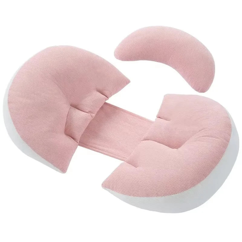 Pregnant Women Sleep on the Side of the Pillow Stomach Multi-Functional Relief Waist Leg Support U-Shaped Pillow Pregnancy